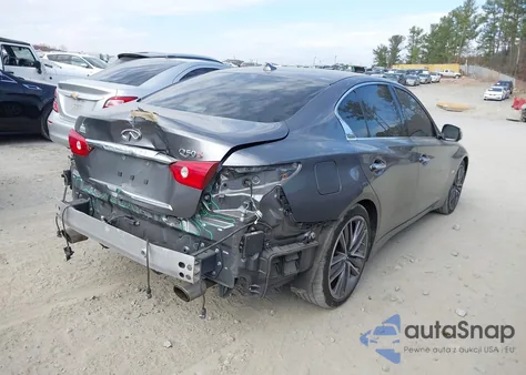 2014 Infiniti Q50 Sport from USA, damaged, VIN JN1BV7AP5EM692483
